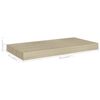 vidaXL 2 db tölgyszínű MDF lebegő fali polc 50 x 23 x 3,8 cm