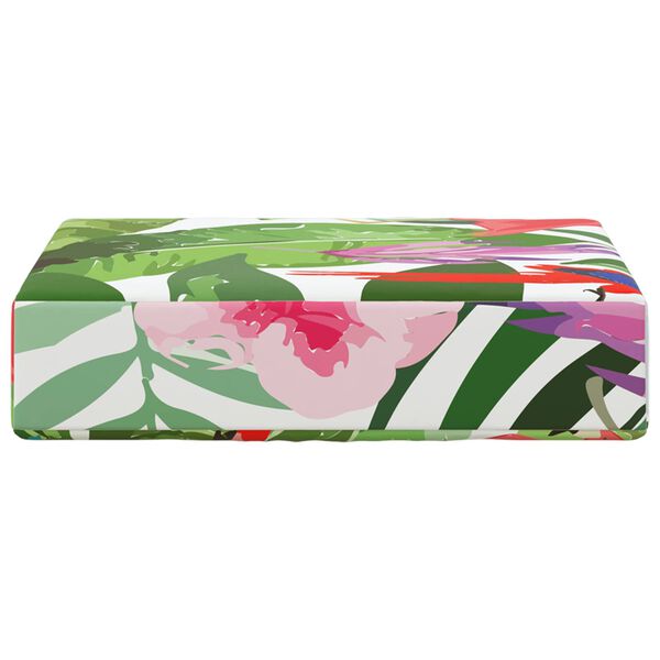 vidaXL K&uuml;lt&eacute;ri &uuml;lőp&aacute;rna sz&iacute;nes 40 x 40 x 8 cm 100% poli&eacute;szter