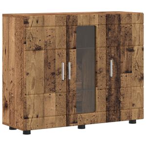 vidaXL F&aacute;b&oacute;l K&eacute;sz&uuml;lt Szekr&eacute;ny &Ouml;reg fa 88,5 x 30,5 x 73 cm Faanyag