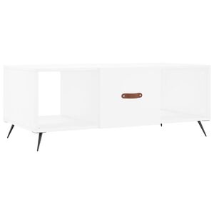 vidaXL feh&eacute;r szerelt fa doh&aacute;nyz&oacute;asztal 102 x 50 x 40 cm