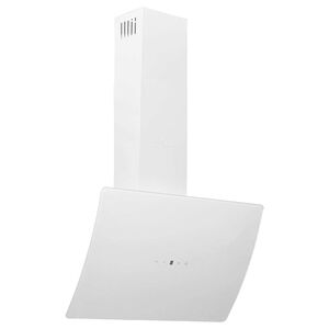 vidaXL feh&eacute;r ac&eacute;l &eacute;s edzett &uuml;veg fali p&aacute;raelsz&iacute;v&oacute; 60 cm