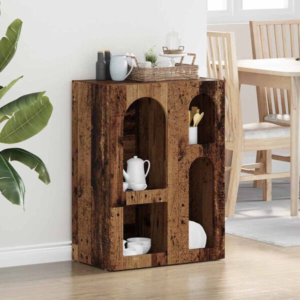 vidaXL Sz&eacute;f &Ouml;reg fa 59 x 35 x 80.5 cm Faanyag