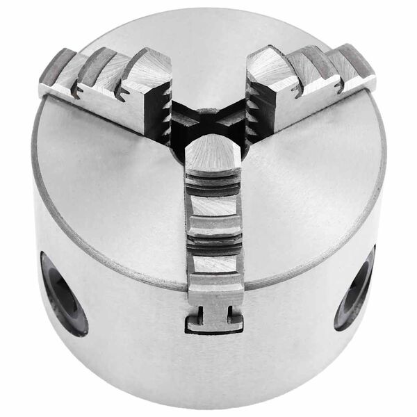 vidaXL 3 szor&iacute;t&oacute;pof&aacute;s &ouml;nk&ouml;zpontos&iacute;t&oacute; ac&eacute;l esztergatokm&aacute;ny 80 mm