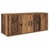 vidaXL Fali TV Szekr&eacute;ny 100 x 34,5 x 40 cm &Ouml;reg fa Szerelt Fa
