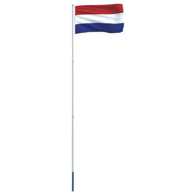 vidaXL holland zászló alumíniumrúddal 4 m