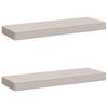 vidaXL 2 darabos padp&aacute;rna VUGHT 2 pcs 100% poli&eacute;szter Feh&eacute;r