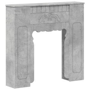 vidaXL Kandall&oacute;keret Betonsz&uuml;rke 93 x 20 x 89 cm Szerelt Fa
