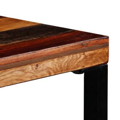 vidaXL újrahasznosított tömör fa bárasztal 120 x 60 x 106 cm