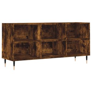 vidaXL f&uuml;st&ouml;s t&ouml;lgy sz&iacute;nű szerelt fa TV-szekr&eacute;ny 103,5x30x50 cm