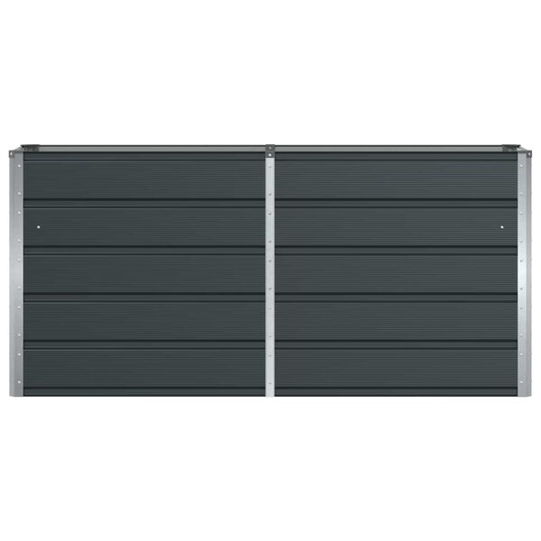 vidaXL N&ouml;v&eacute;nytart&oacute; Antracit 160 x 40 x 75 cm Ac&eacute;l