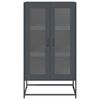 vidaXL Highboard antracit 68x39x123 cm Acél