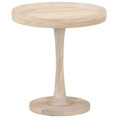 vidaXL tömör mangófa kisasztal Ø50 x 55 cm