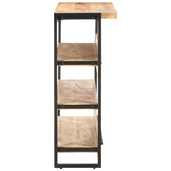 vidaXL nyers mangófa bárasztal 120 x 40 x 101 cm