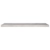 vidaXL 2 db betonszürke MDF lebegő fali polc 90 x 23,5 x 3,8 cm