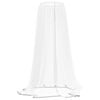 vidaXL feh&eacute;r sz&uacute;nyogh&aacute;l&oacute; esernyőh&ouml;z 220 h&aacute;l&oacute;s &Phi;330x250 cm