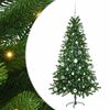 vidaXL Kar&aacute;csonyfa 150 LED-del &aacute;llv&aacute;nnyal Z&ouml;ld 150 cm PE