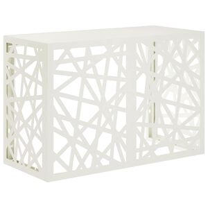 vidaXL L&eacute;gkondicion&aacute;l&oacute; Takar&oacute; Feh&eacute;r 90 x 40 x 60 cm Ac&eacute;l