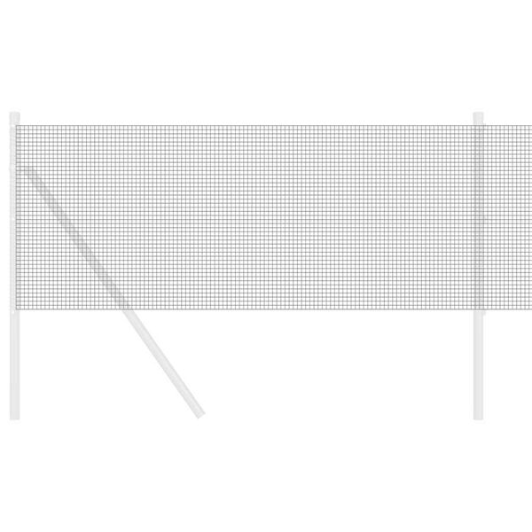 vidaXL Hegesztett Drótháló Kerítés Szürke 0.8 x 100 m Acél