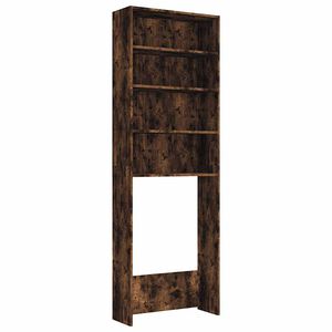 vidaXL f&uuml;st&ouml;s t&ouml;lgysz&iacute;nű mos&oacute;g&eacute;pszekr&eacute;ny 64 x 24 x 190 cm