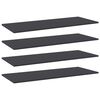 vidaXL 4 db sz&uuml;rke forg&aacute;cslap k&ouml;nyvespolc 100 x 40 x 1,5 cm