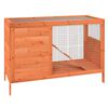 vidaXL barna t&ouml;m&ouml;r fenyőfa ny&uacute;lketrec 103 x 44 x 69,5 cm