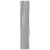 vidaXL szürke sonoma szerelt fa vékony tárolószekrény 30x42,5x225 cm