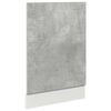vidaXL &ldquo;Lyon&rdquo; Mosogat&oacute;g&eacute;p panel betonsz&uuml;rke 45x3x67 cm