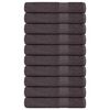 vidaXL 10 db antracitsz&uuml;rke szaunat&ouml;r&ouml;lk&ouml;ző FROGN 80 x 200 cm 360 g/m&sup2;