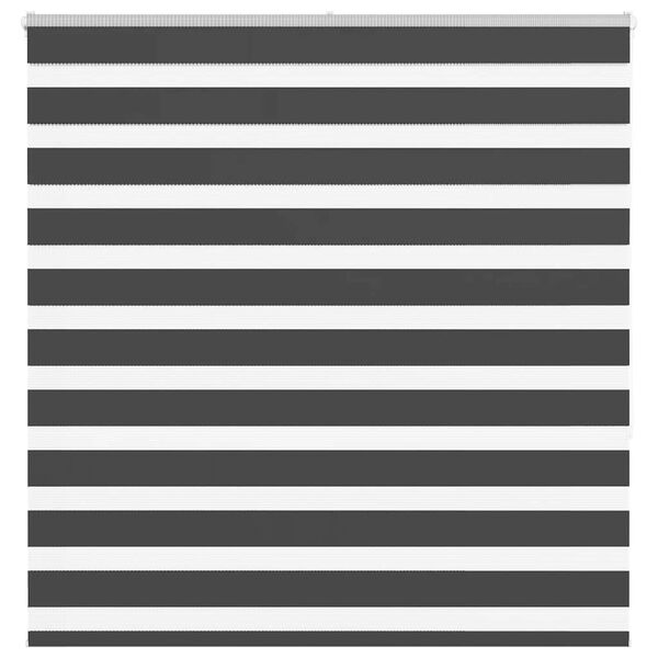 vidaXL zebraf&uuml;gg&ouml;nnyel fekete sz&ouml;vetsz&eacute;less&eacute;g 145,9 cm poli&eacute;szter