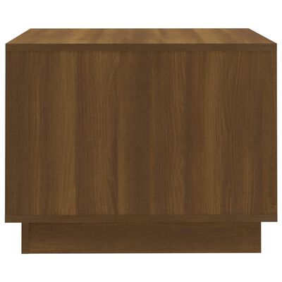 vidaXL barna tölgyszínű szerelt fa dohányzóasztal 55 x 55 x 43 cm