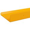 vidaXL Lebegő polc 2 pcs Must&aacute;r s&aacute;rga 30 x 9 x 2,5 cm Ac&eacute;l