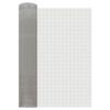 vidaXL H&aacute;l&oacute;s K&eacute;pernyő 60 x 200 cm 6 Mesh Rozsdamentes ac&eacute;l 201 Ez&uuml;st