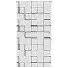 vidaXL zuhanyz&oacute; redőny 130x240 cm sz&ouml;vet sz&eacute;less&eacute;ge 126 cm