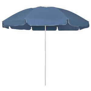 vidaXL k&eacute;k strandnapernyő 240 cm