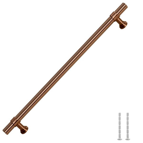 vidaXL 5 db bronz rozsdamentes ac&eacute;l szekr&eacute;nyfoganty&uacute; 480 mm