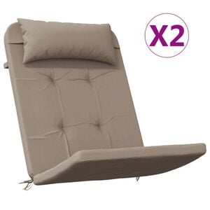 vidaXL 2 db t&oacute;psz&iacute;nű oxford-sz&ouml;vet Adirondack-sz&eacute;kp&aacute;rna