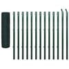 vidaXL Euro Fence z&ouml;ld ac&eacute;lker&iacute;t&eacute;s 25 x 1,7 m