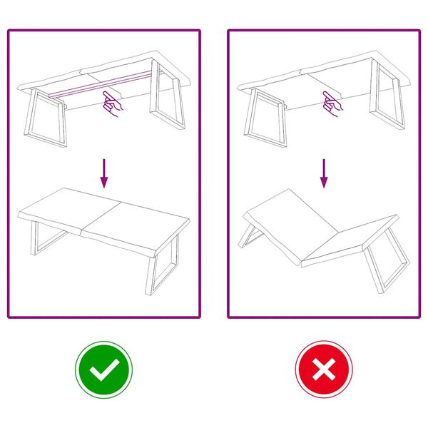 vidaXL vil&aacute;gosbarna kezelt t&ouml;m&ouml;r t&ouml;lgyfa asztallap 120x50x(2-6) cm