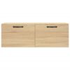 vidaXL sonoma t&ouml;lgy sz&iacute;nű szerelt fa faliszekr&eacute;ny 100 x 36,5 x 35 cm