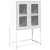 vidaXL Magast&aacute;bla Feh&eacute;r 68x39x107 cm Ac&eacute;l