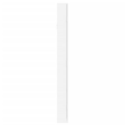 vidaXL fehér falra szerelhető tükrös ékszerszekrény 37,5x10x106 cm