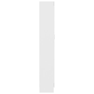 vidaXL fehér forgácslap könyvszekrény 82,5 x 30,5 x 185,5 cm