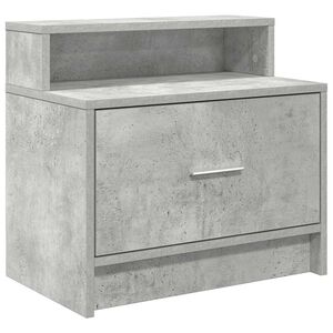 vidaXL betonsz&uuml;rke &eacute;jjeliszekr&eacute;ny fi&oacute;kkal 51 x 31 x 47 cm