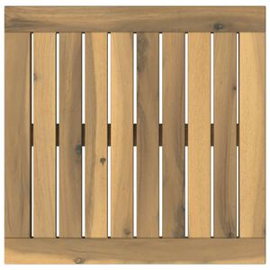 vidaXL Asztallap 40,5 x 40 x 2 cm N&eacute;gysz&ouml;gletes T&ouml;m&ouml;r Ak&aacute;cfa Feh&eacute;r