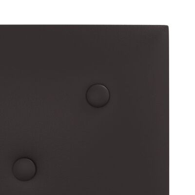 vidaXL 12 db fekete műbőr fali panel 30 x 30 cm 1,08 m²