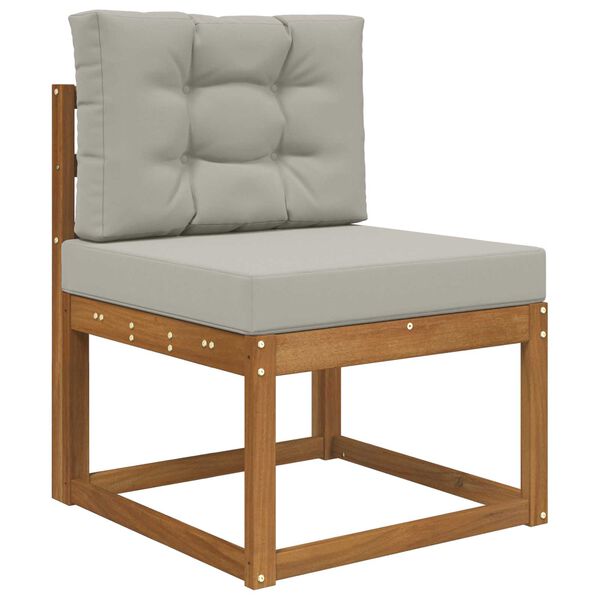 vidaXL K&uuml;lt&eacute;ri kanap&eacute; p&aacute;rna 2 pcs Sz&uuml;rke Poli&eacute;szter