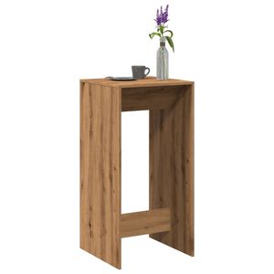 vidaXL k&eacute;zműves t&ouml;lgy sz&iacute;nű szerelt fa b&aacute;rasztal 51 x 50 x 103,5 cm