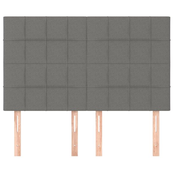 vidaXL s&ouml;t&eacute;tsz&uuml;rke sz&ouml;vet fejt&aacute;mla 144x5x118/128 cm