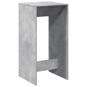 vidaXL betonsz&uuml;rke szerelt fa b&aacute;rasztal 51 x 50 x 103,5 cm