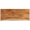 vidaXL t&ouml;m&ouml;r ak&aacute;cfa t&eacute;glalap alak&uacute; f&uuml;rdőszobai pult 140 x 60 x 3,8 cm